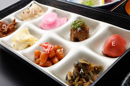 近江のおばんざい8種