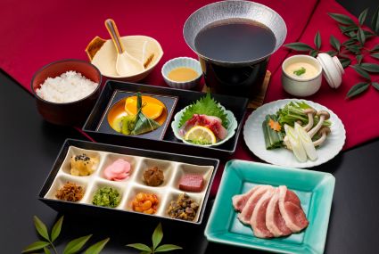 鴨鍋御膳（月） 写真
