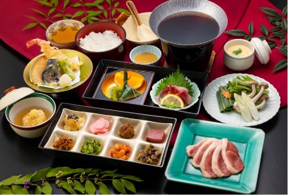鴨鍋御膳（雅） 写真