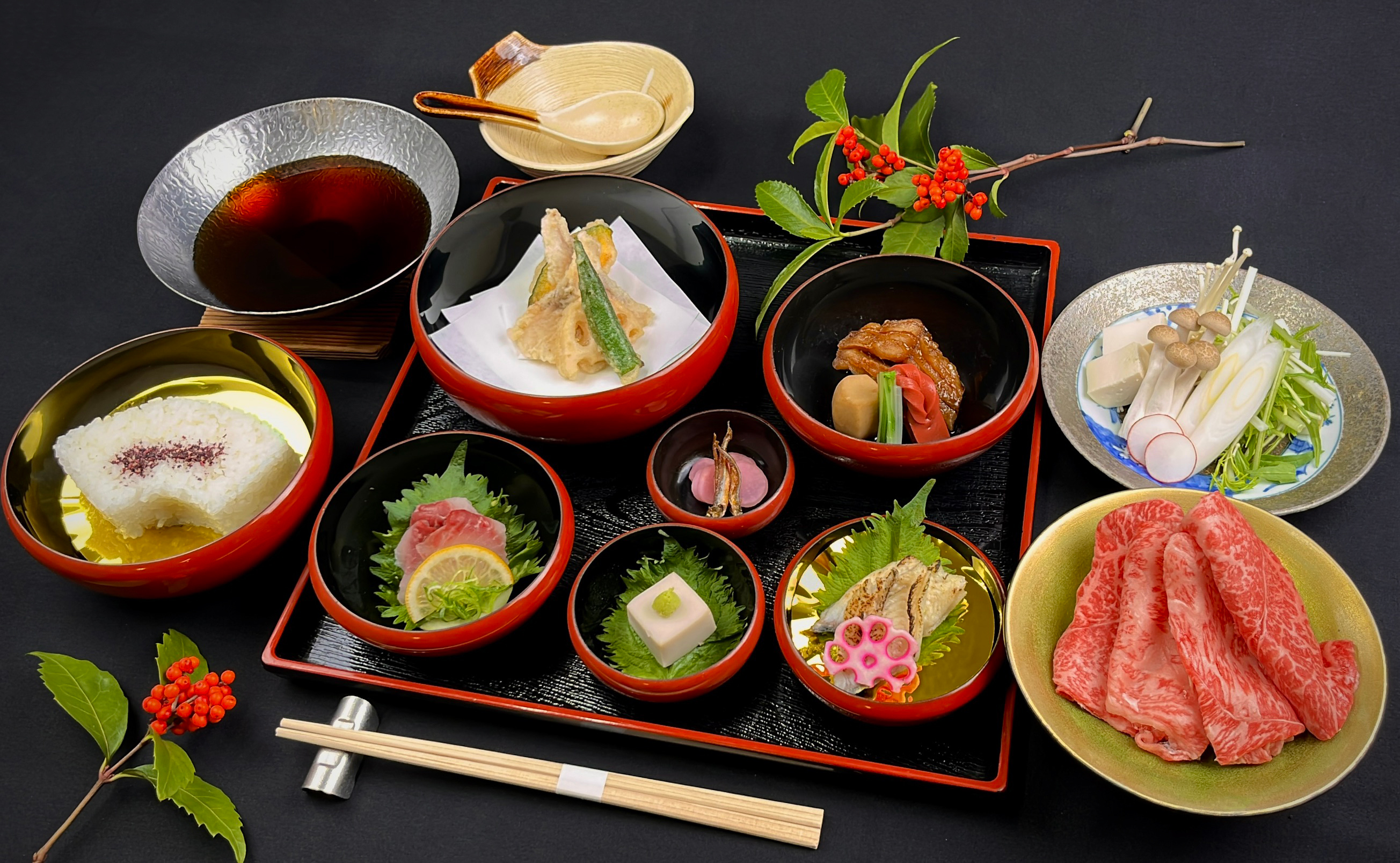 戦国の鯉御膳 写真